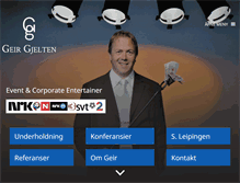 Tablet Screenshot of gjelten.com